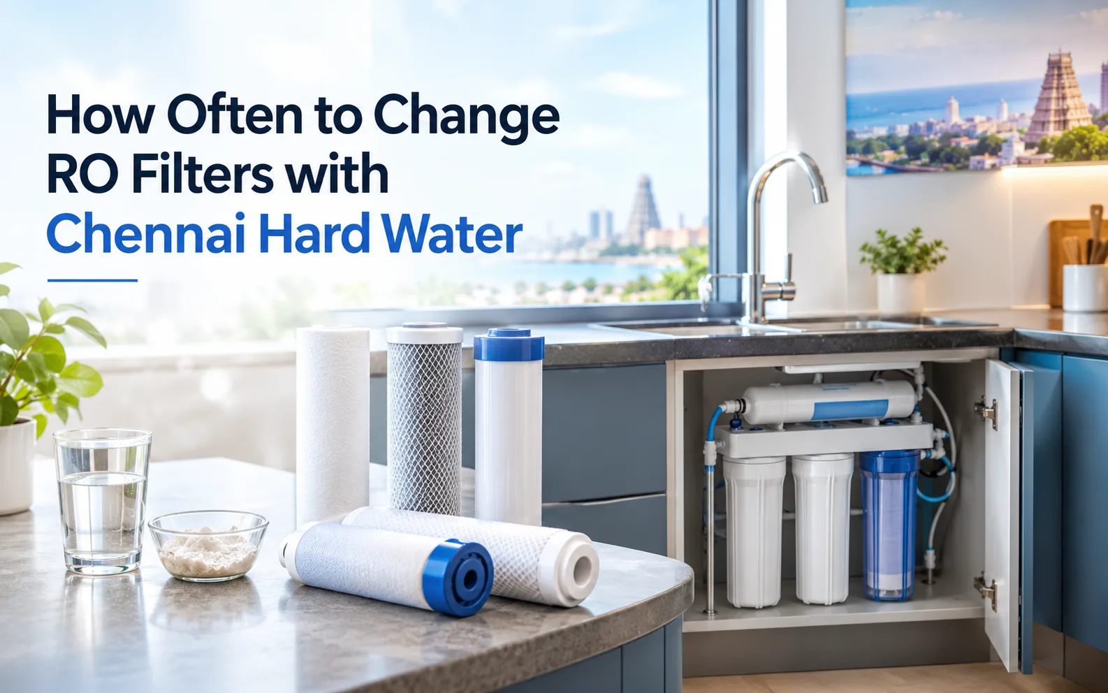 How Often to Change RO Filters with Chennai Hard Water
