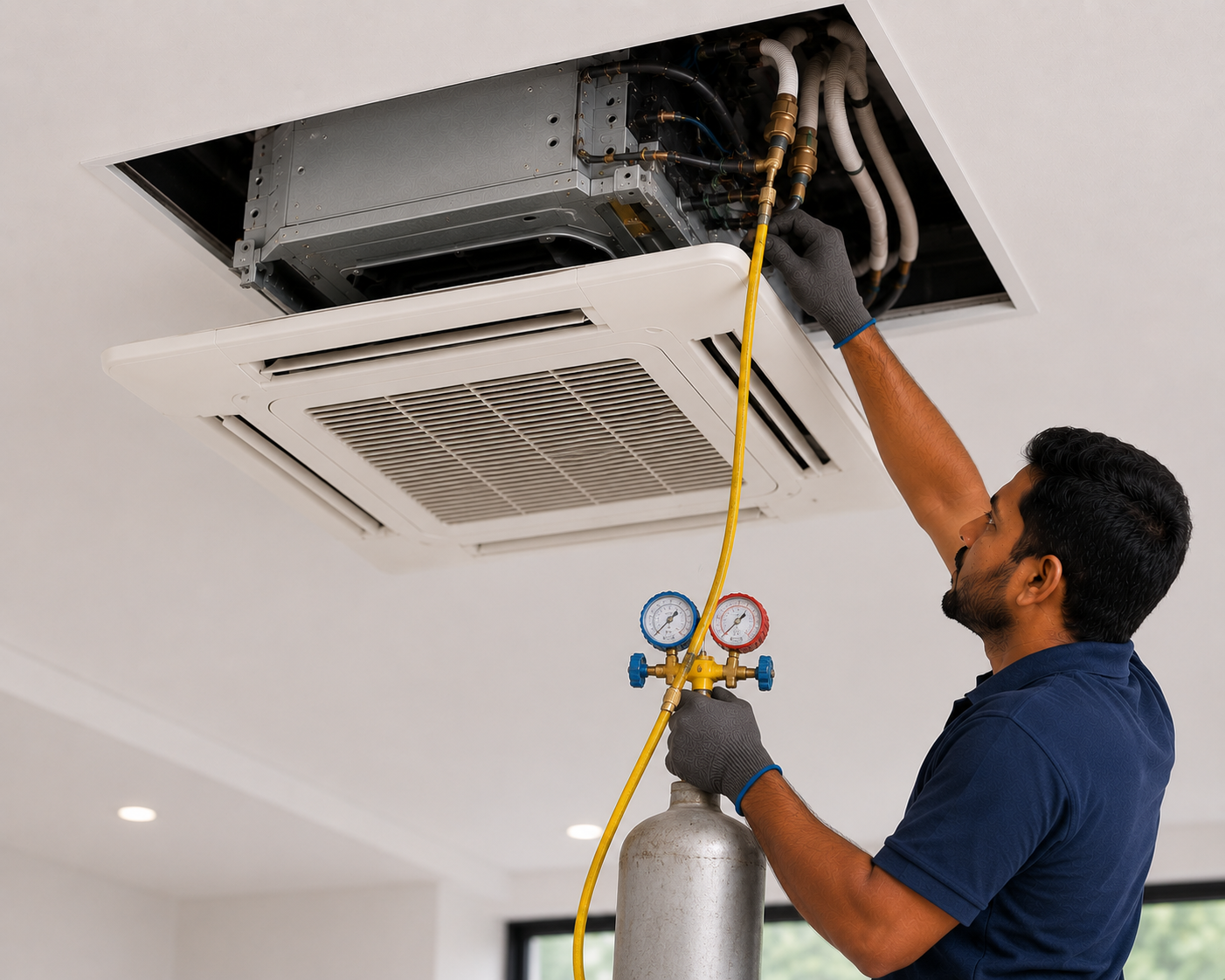 AC Gas Refill