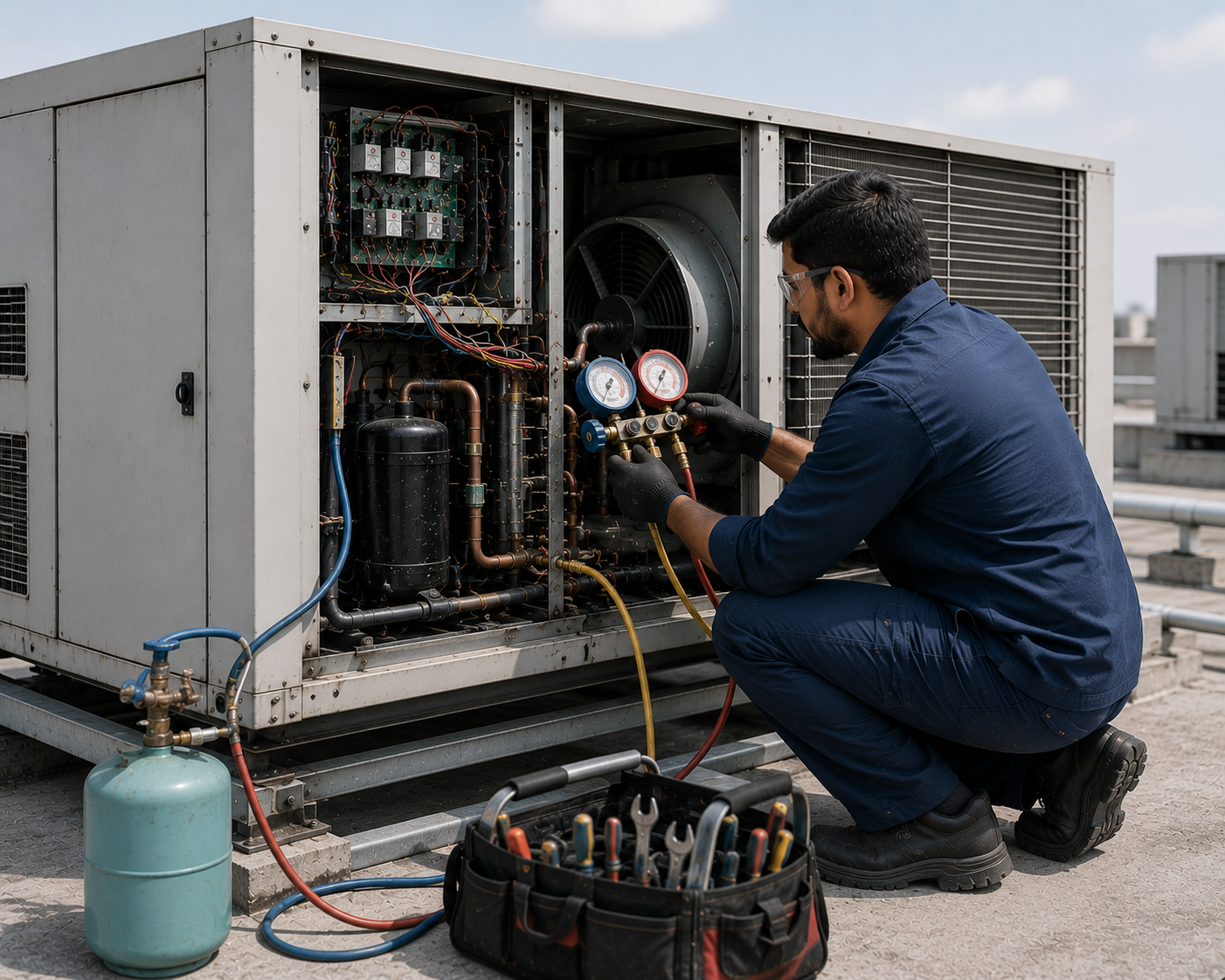 AC Gas Refill