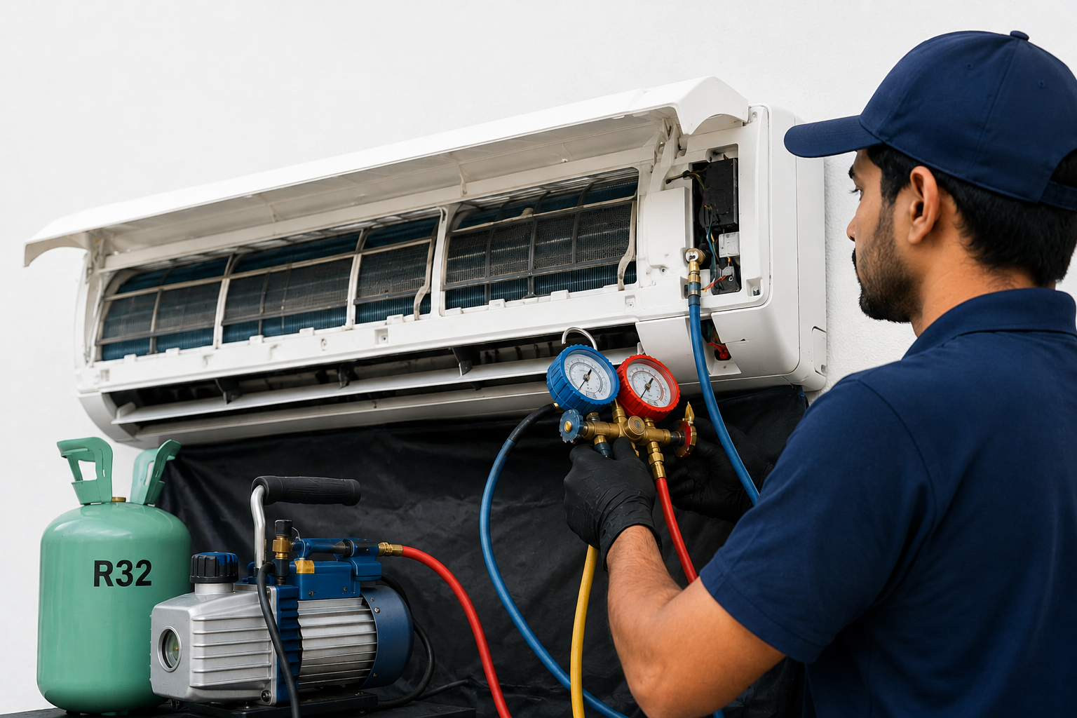 AC Gas Refill